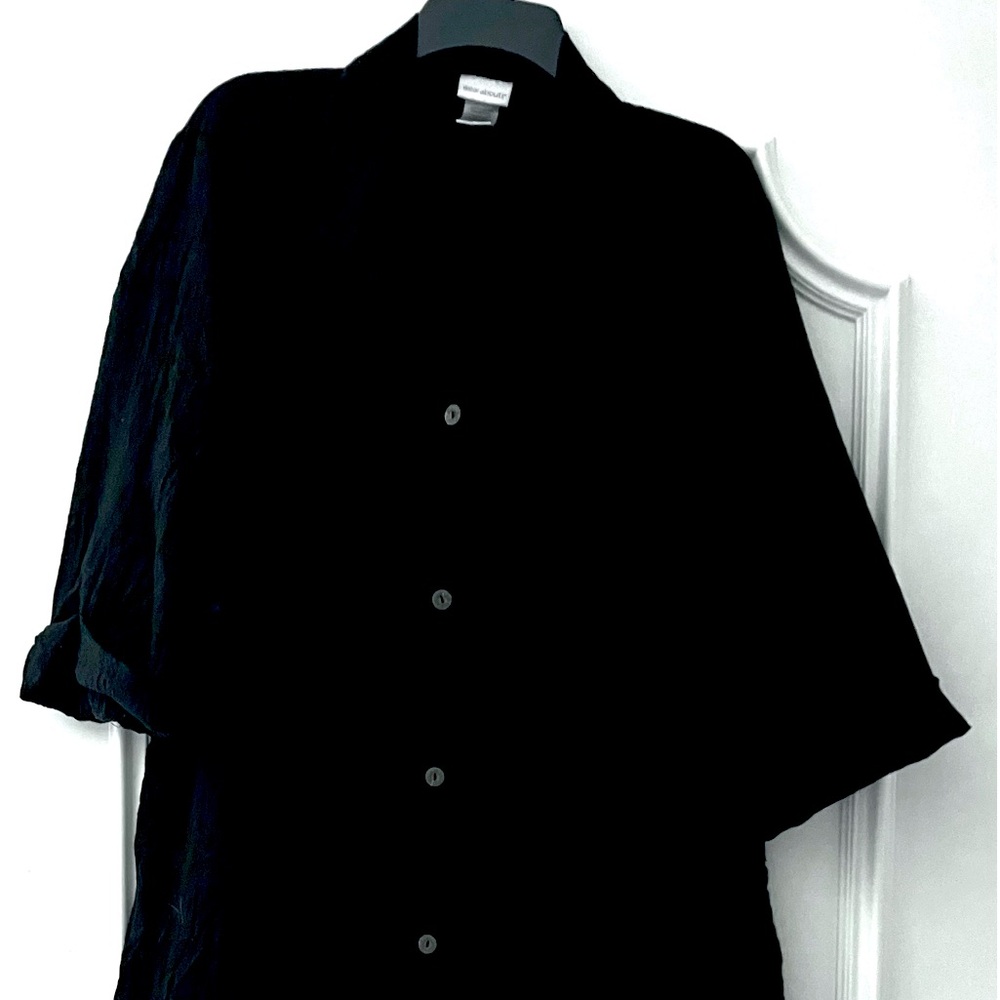 Black, XL Wearabouts XL Swimsuit Coverup